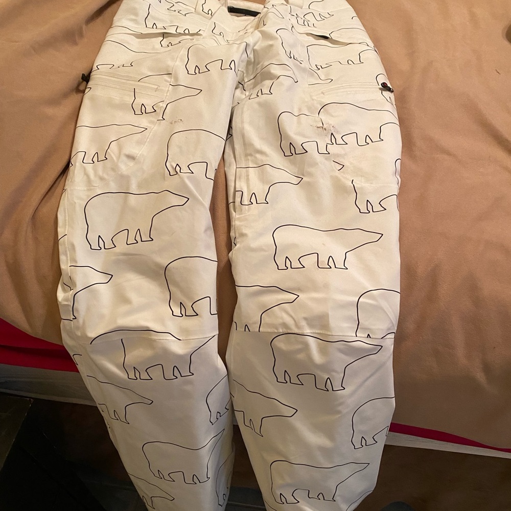 Perfect Moment Women’s Polar Jacket Black/Snow White Stripe